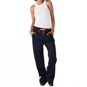 Steve Madden Navy Straight Leg Pants